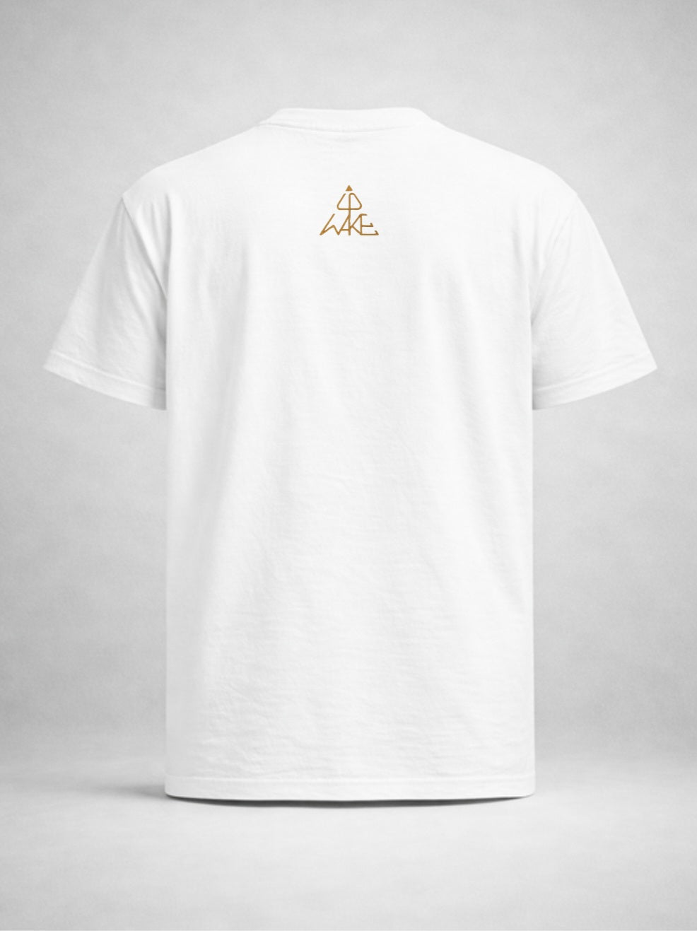 WAKE UP – Organic T-Shirt Classic Fit – Weiß